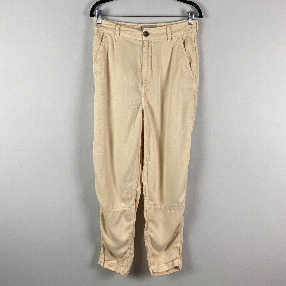 Everlane Cream Ankle Pants